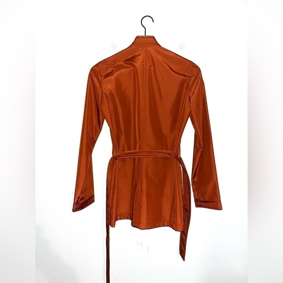 ULLA JOHNSON Rare Rust Utility Jacket with Belt Size Small - Picture 10 of 15